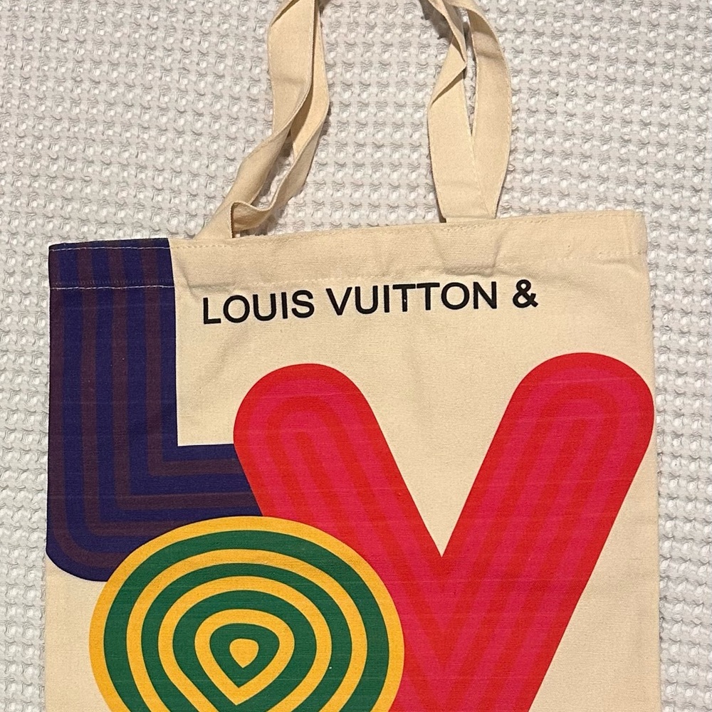 Louis Vuitton & Exhibition Exclusive Shenzhen Event Canvas Eco Tote Bag
